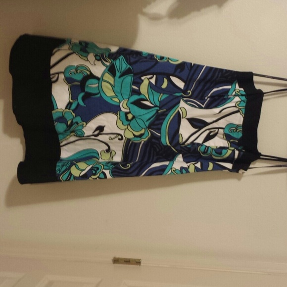 Floral print dress. Tag says size 13