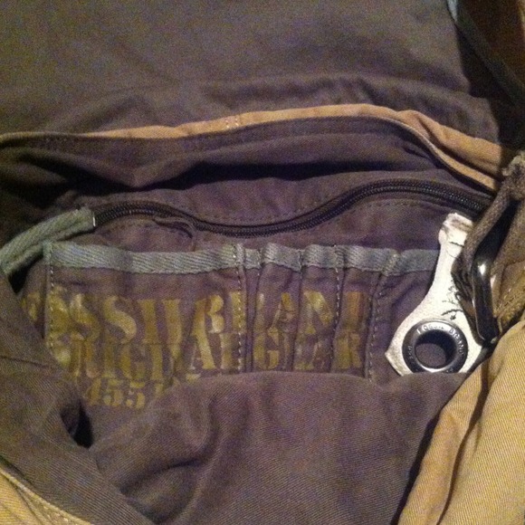 Original fossil crossbodybag. - Picture 3 of 4