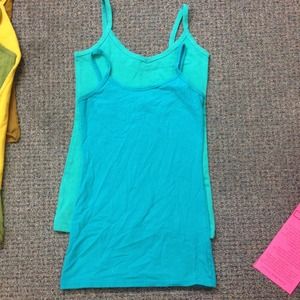 Two gently worn BKE camisoles