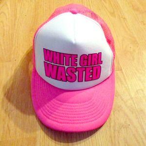 SnapBack Hat "White girl wasted"