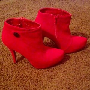 Red booties