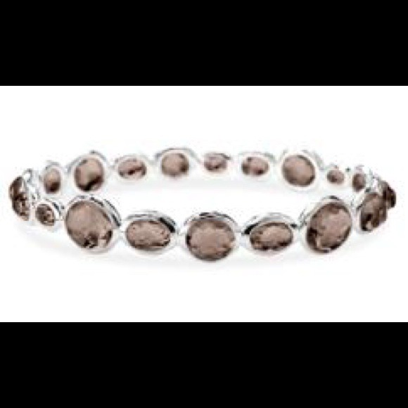 Ippolita sterling Bangle in smokey Quartz