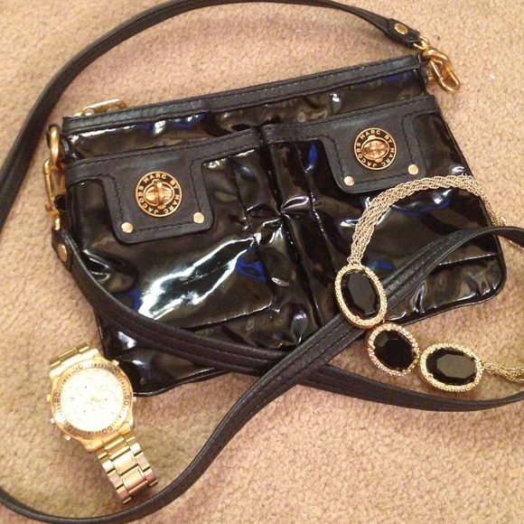 Bundled ⛔Marc by marc jacobs patent crossbody bag!