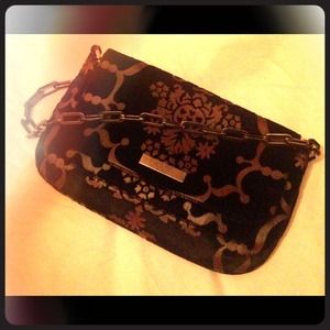 Authentic vintage 90’s GUCCI couture line velvet with opal bag