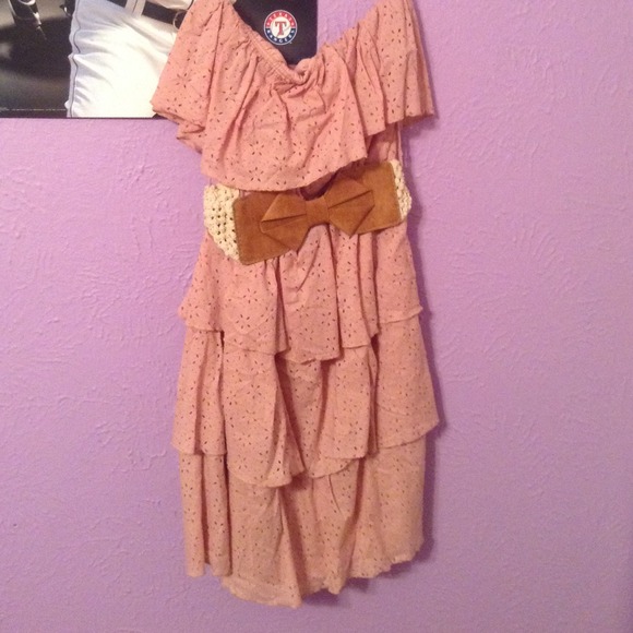 A Strapless Dress