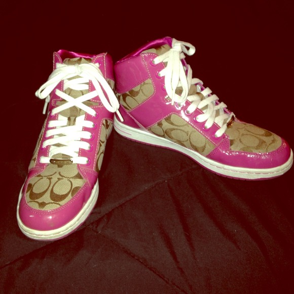 Coach hi-tops sneakers