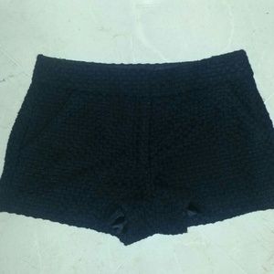 SALE! Black Brocade Shorts