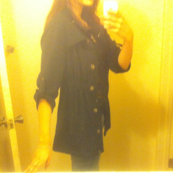 Black Peacoat - Picture 2 of 3