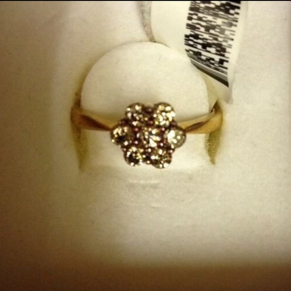 🚫Sold on Ebay🚫10k gold .50 CT champagne diamonds - Picture 2 of 4