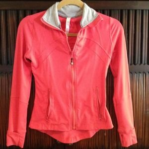 Lululemon Pink Fitted Jacket