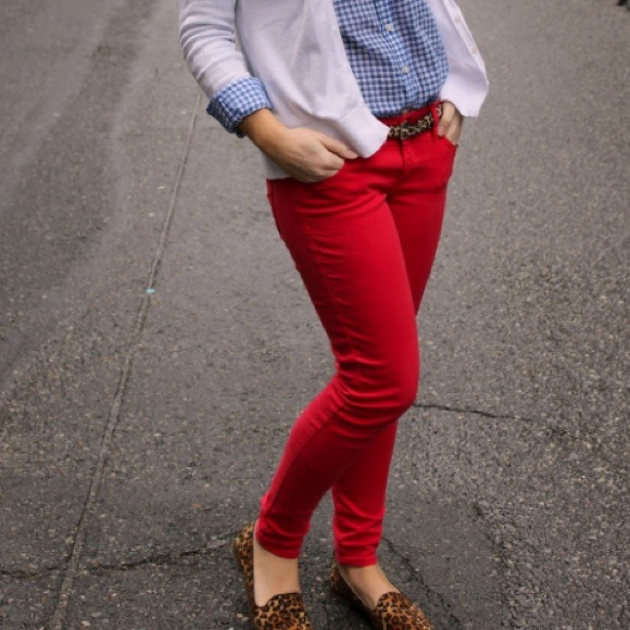 AE Red Jegging
