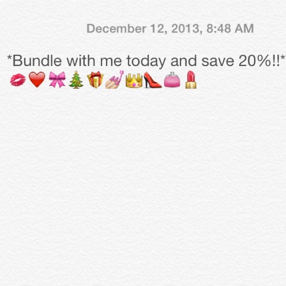 Save 20% on any bundle purchased today!!