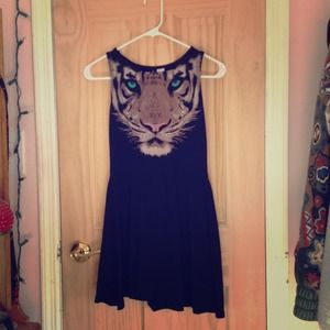 Tiger skater dress