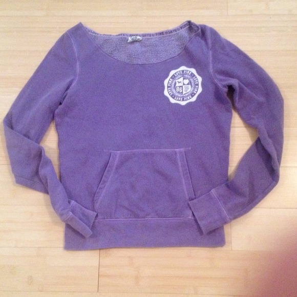 Victoria's Secret crew-neck hoodie