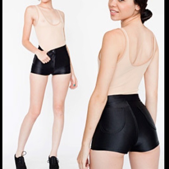 TRADED! American Apparel Black Disco Shorts