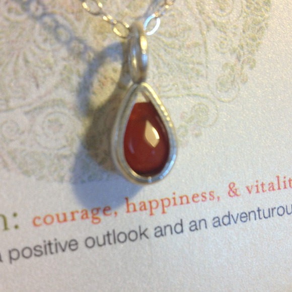 ❌SOLD❌Carnelian Healing Gem Necklace - Picture 2 of 2