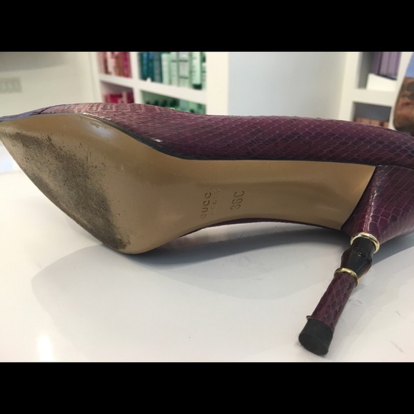 Real colored Python Gucci heels :)! - Picture 4 of 4