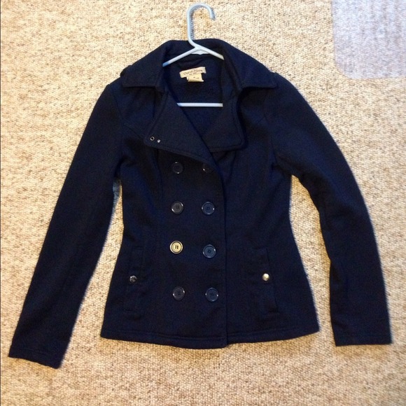 ❌Hold❌ Hooded Navy Peacoat
