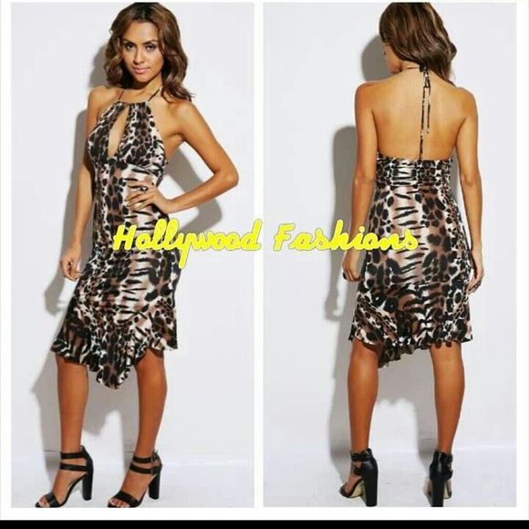 Animal Print Dress