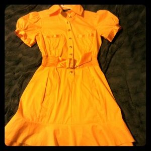 (Reduced)Bebe Yellow Dress!!