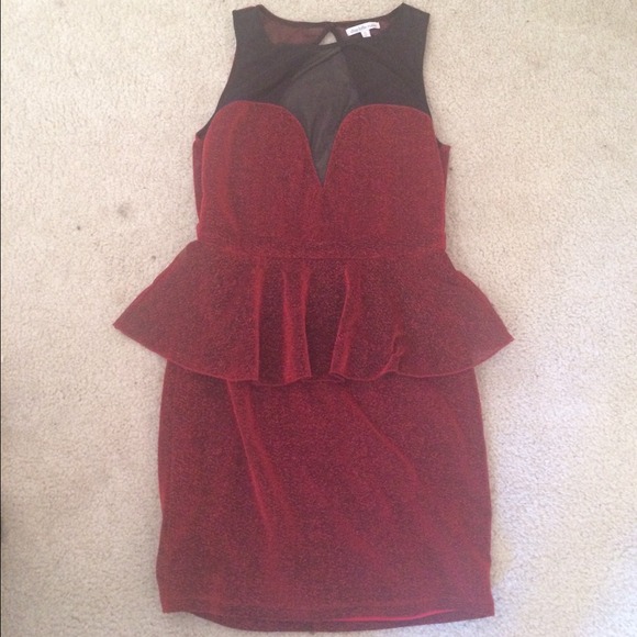 Charlotte Russe Red Tight Dress