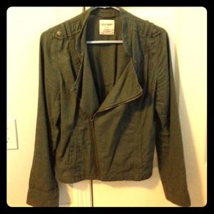 Olive utility style jacket