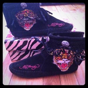 Ed Hardy  moccasins