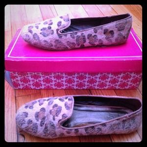 Cheetah print flats