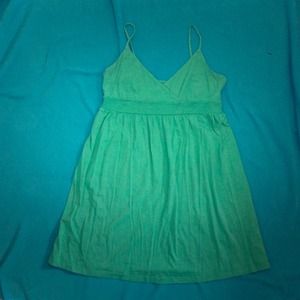 Women's green sundress size XL