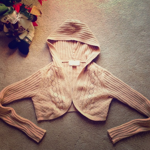 ✨SOLD✨American Eagle Sparkle Hooded Sweater