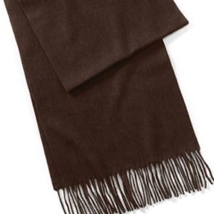 Brown Cashmere Scarf