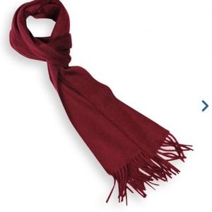 Maroon Cashmere Scarf