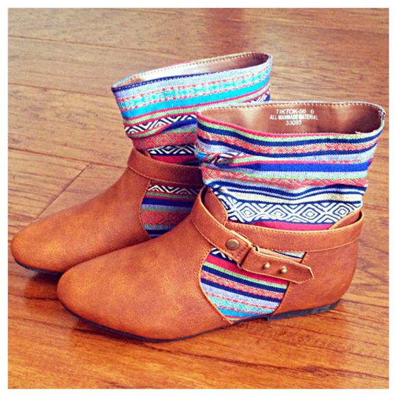 bamboo Boots - NEW Aztec Booties
