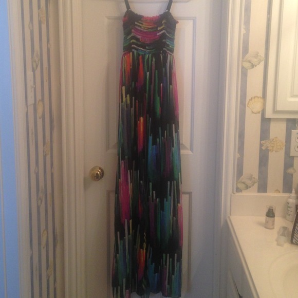 Multi colored maxi!