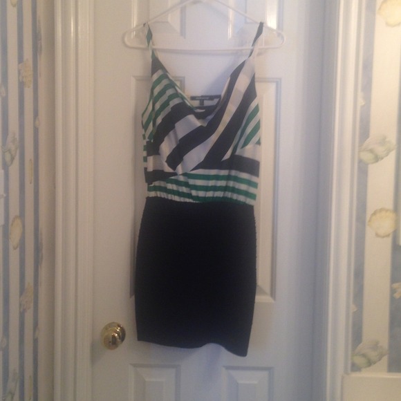 Nautical inspired bondage dress