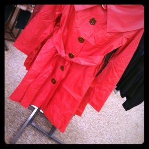 Red all weather/rain jacket