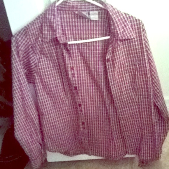 Red Flannel Top