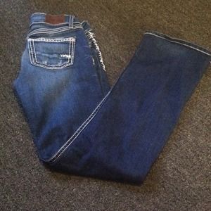 BKE Stella jeans size 27 inseam 33 1/2