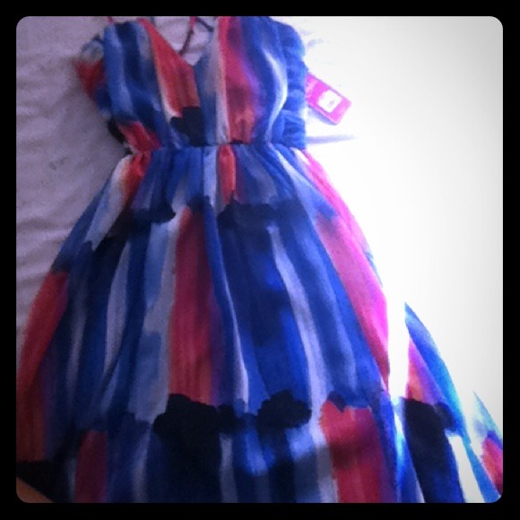 Multi Color Loose Dress