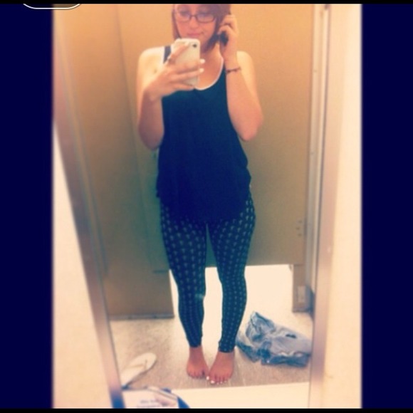 Cross leggings