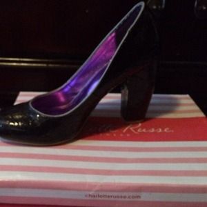 Pink duchess purple heels