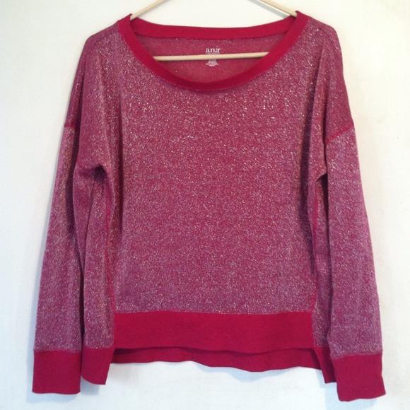 NWOT Orchid sparkle sweater - Picture 2 of 4