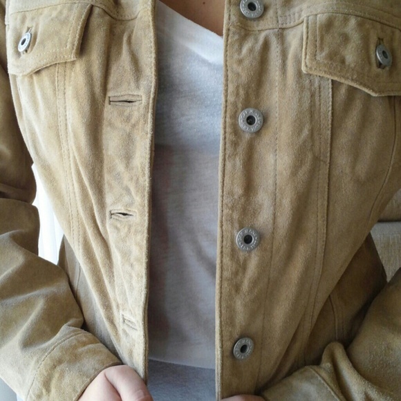 🌺SOLD 🌺 Gap Suede Jacket - Picture 2 of 4