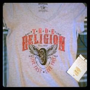True religion v-neck