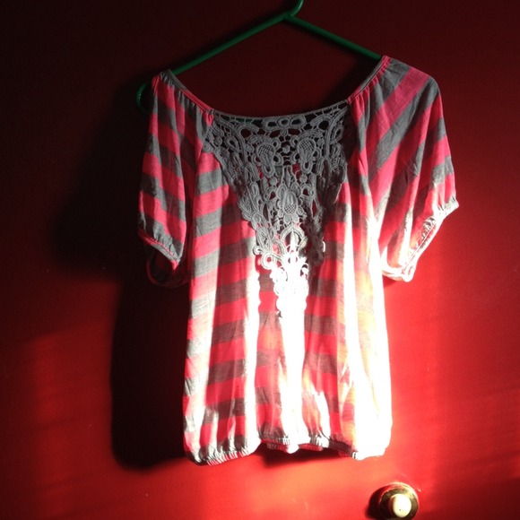 Hot pink top