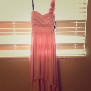 BRAND NEW BEAUTIFUL PINK GOWN FROM DAVIDS BRIDAL.