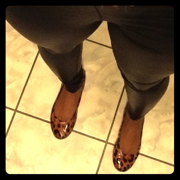 Forever 21 faux leather leggings