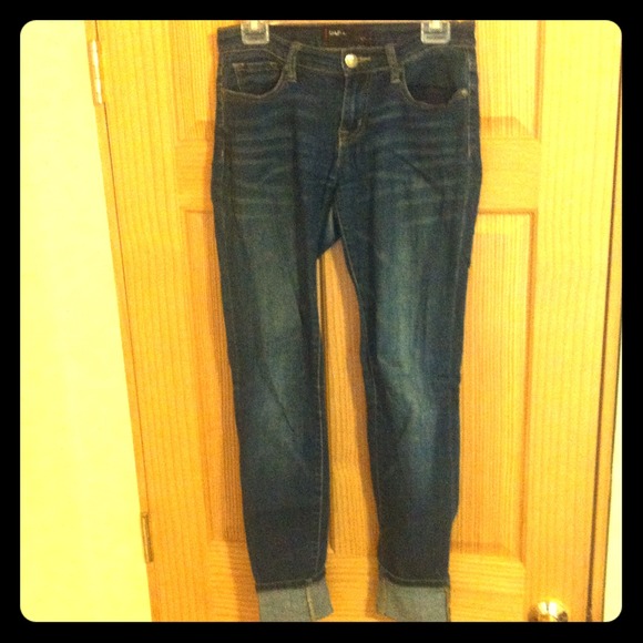 Dark Wash Cigarette Skinny BDG Jeans From UO (30R)