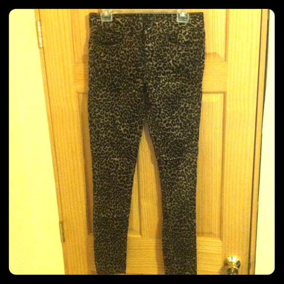 Leopard Velvet Skinny Jeans (11)