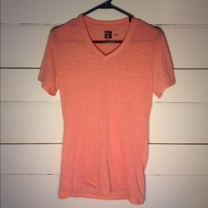 BDG | Peach V-Neck T-Shirt